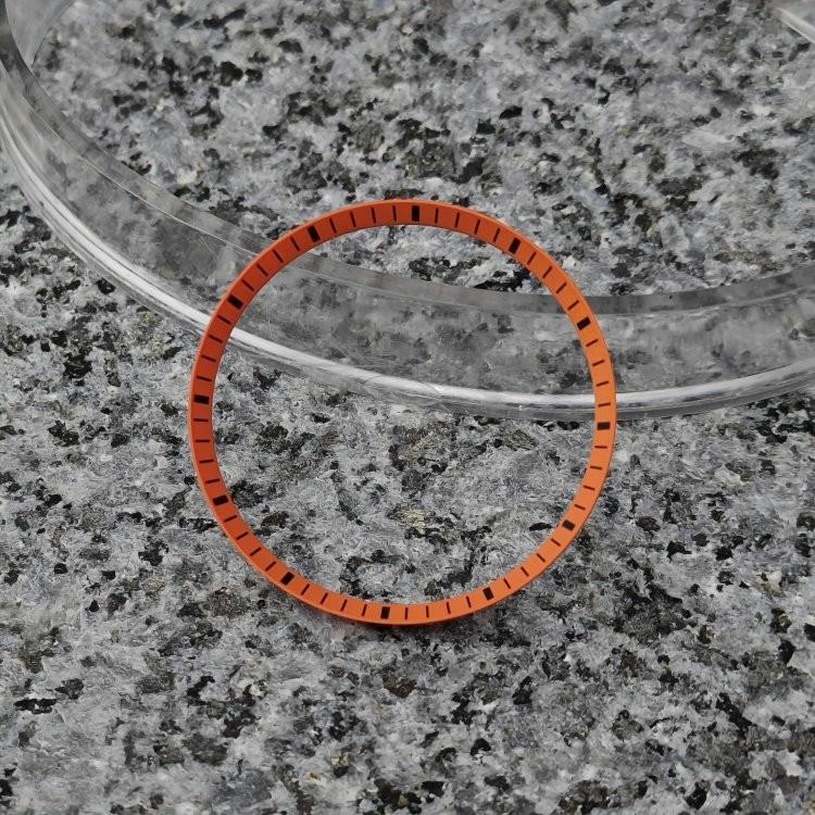 SK007 Watch Bezel Inner Ring NH35 Dial Index Ring Diameter 30.5 Mm–28 Mm -3.2 Mm