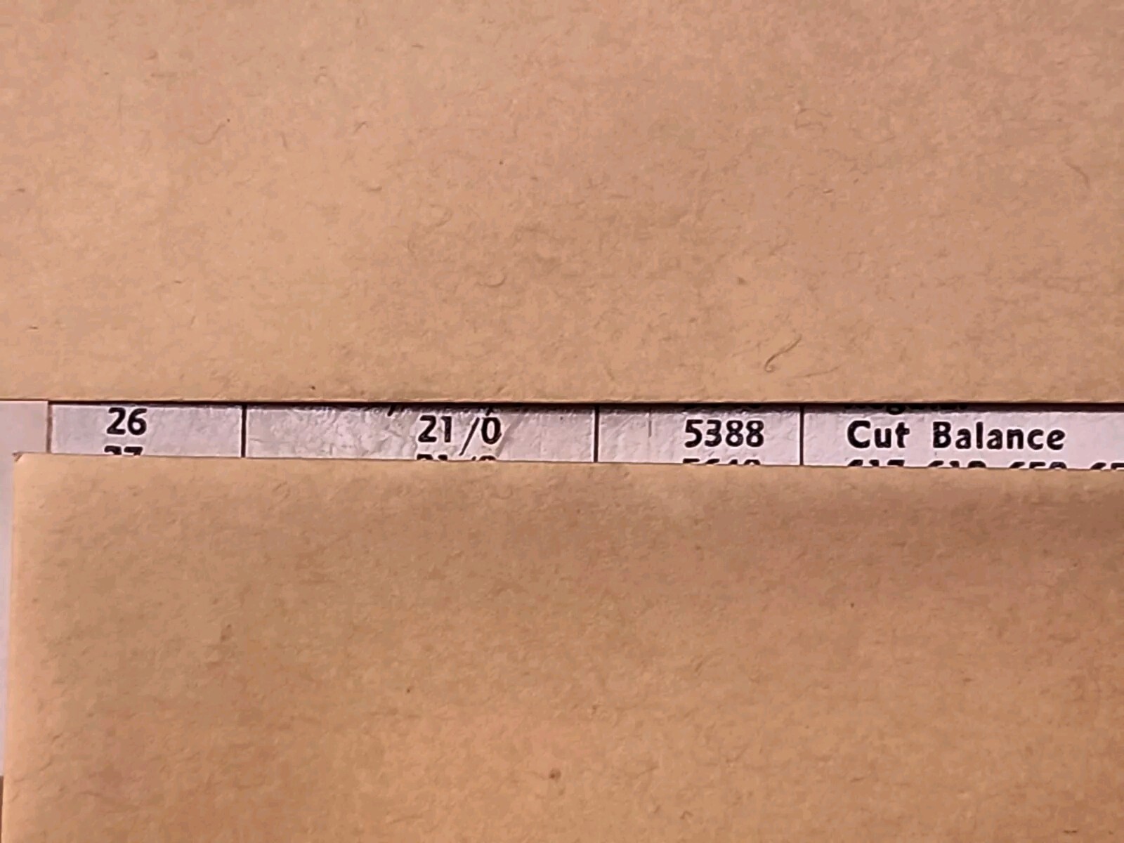 Lot Of 6 NOS Elgin 21/0 Cut Balance CDR 5388 Balance Staffs Parts Spares
