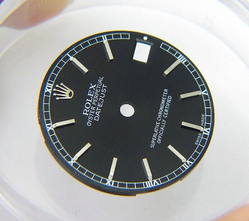 Genuine Rolex Datejust 31mm 68240 Gloss Black Silver Midsize Dial SWISS MADE