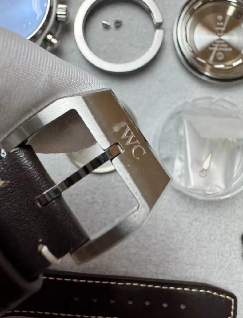 For DIY 43mm Watch Steel Case kit For ETA 7750 Movement