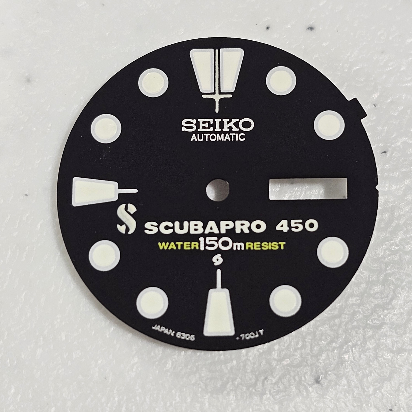 NEW SEIKO SCUBAPRO 450 SUWA DAY DATE DIAL 6306 7000 DIVERS WATCH BVT00717