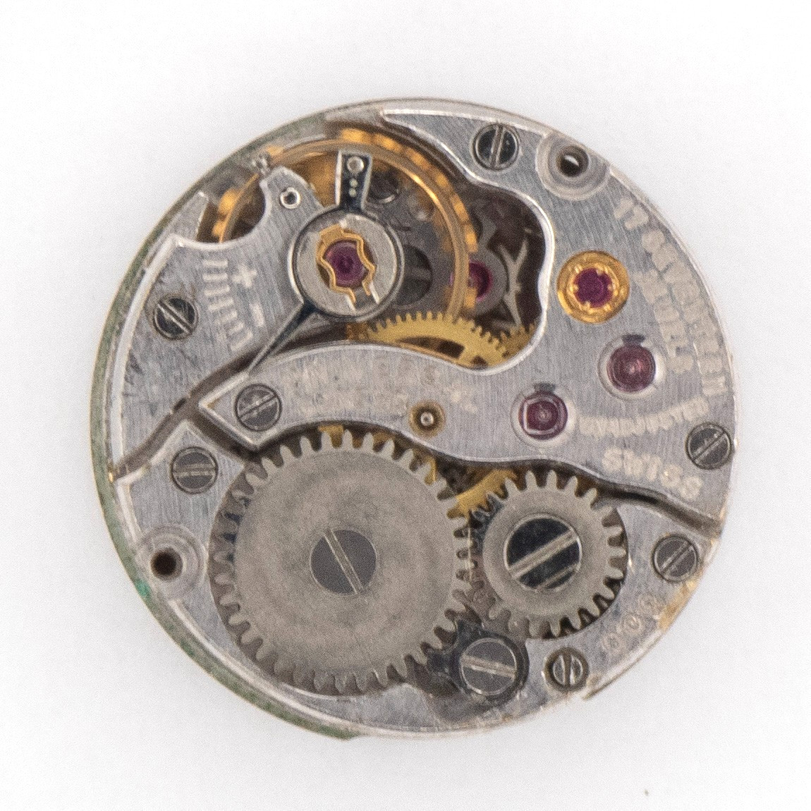 Vintage Universal Geneve Caliber 600 17-Jewel Wristwatch Movement, Runs