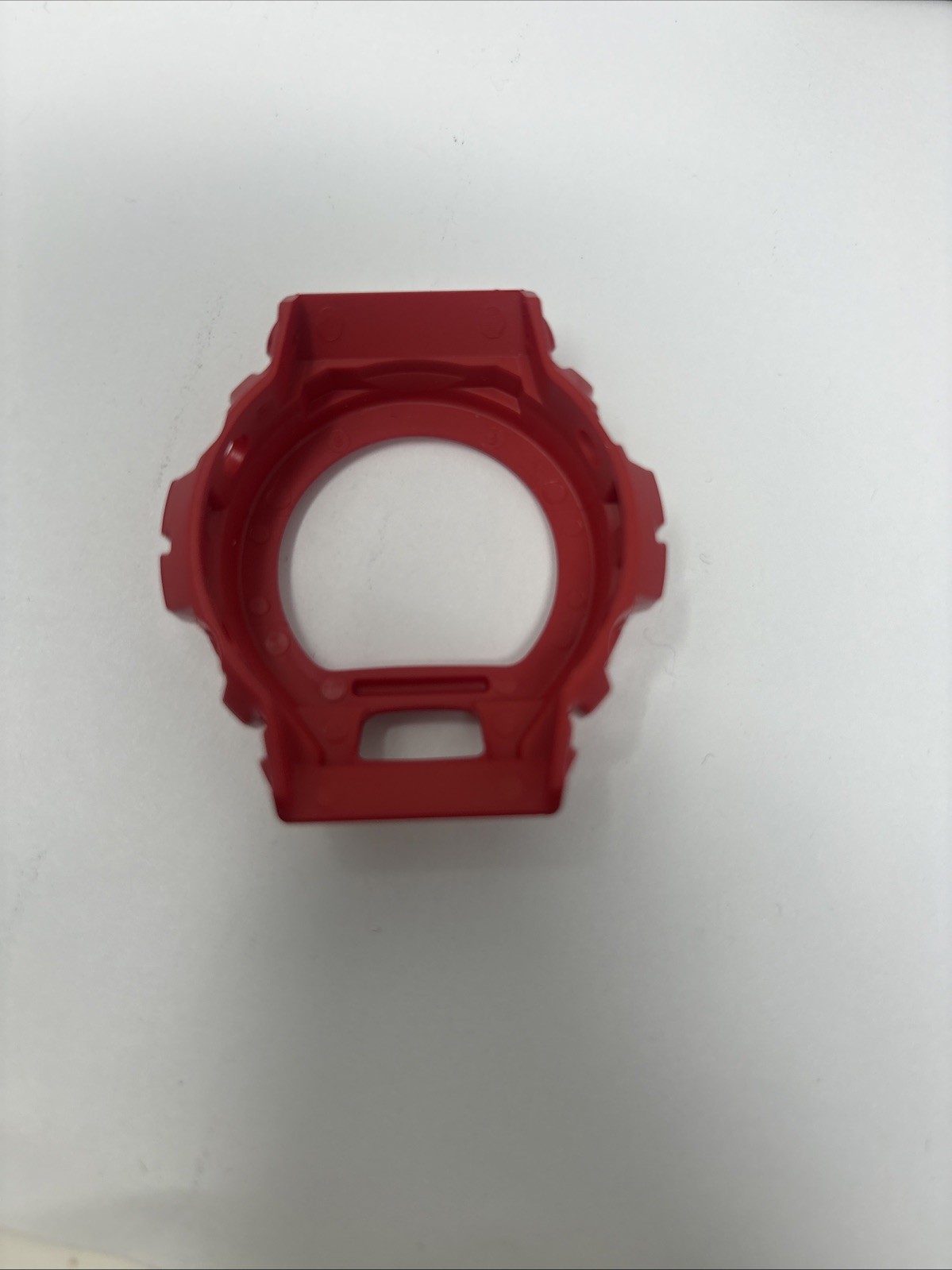 Original Genuine CASIO G-SHOCK Watch Rubber Bezel Shell DW-6900 Cover Case Red