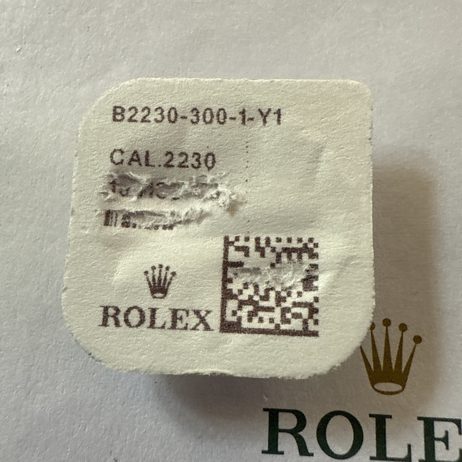 GENUINE Authentic Rolex 2230 2235 300 Click New Factory Sealed