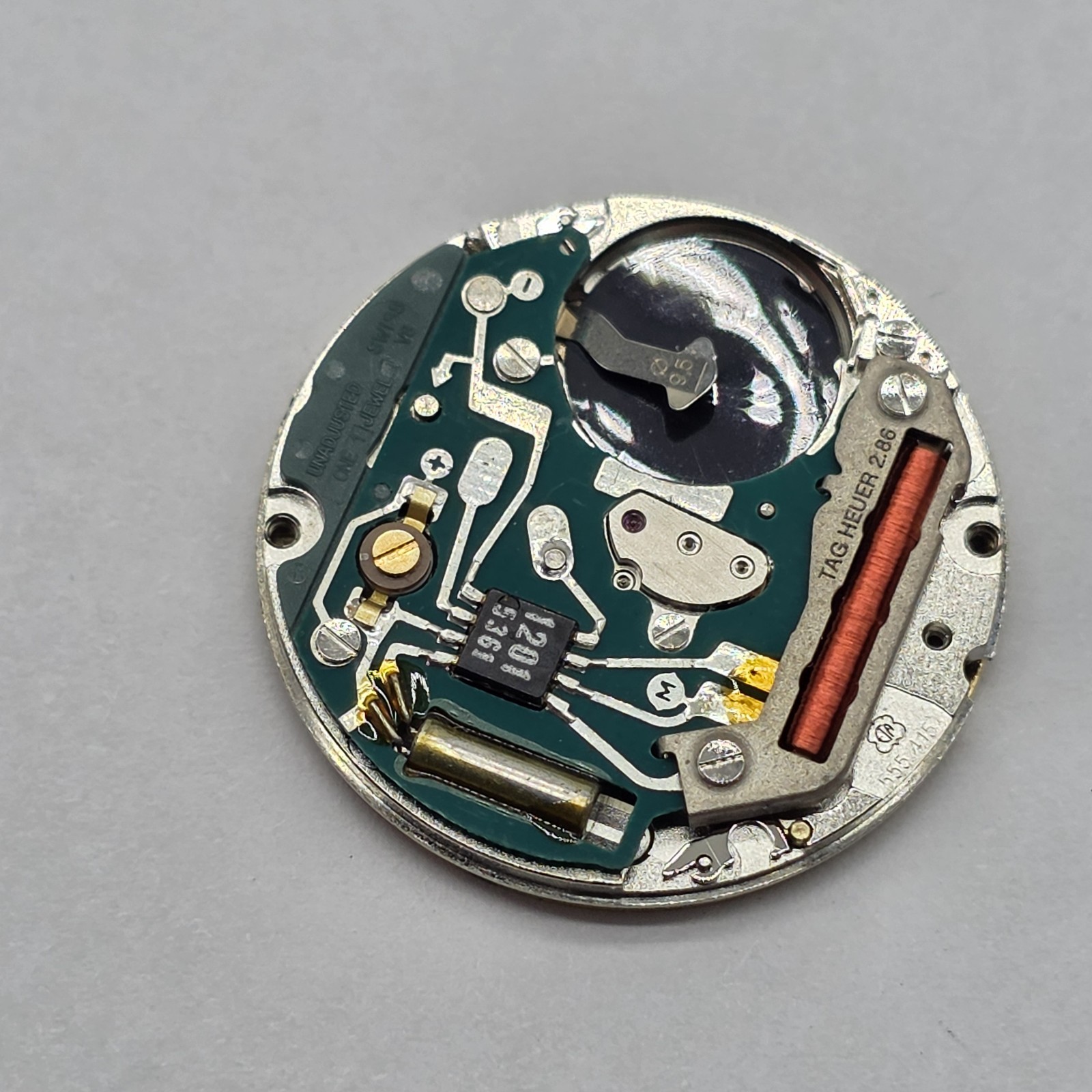 Tag Heuer 2000 Professional 200 Meters Gold Dial 555 145 Movement Parts Repair