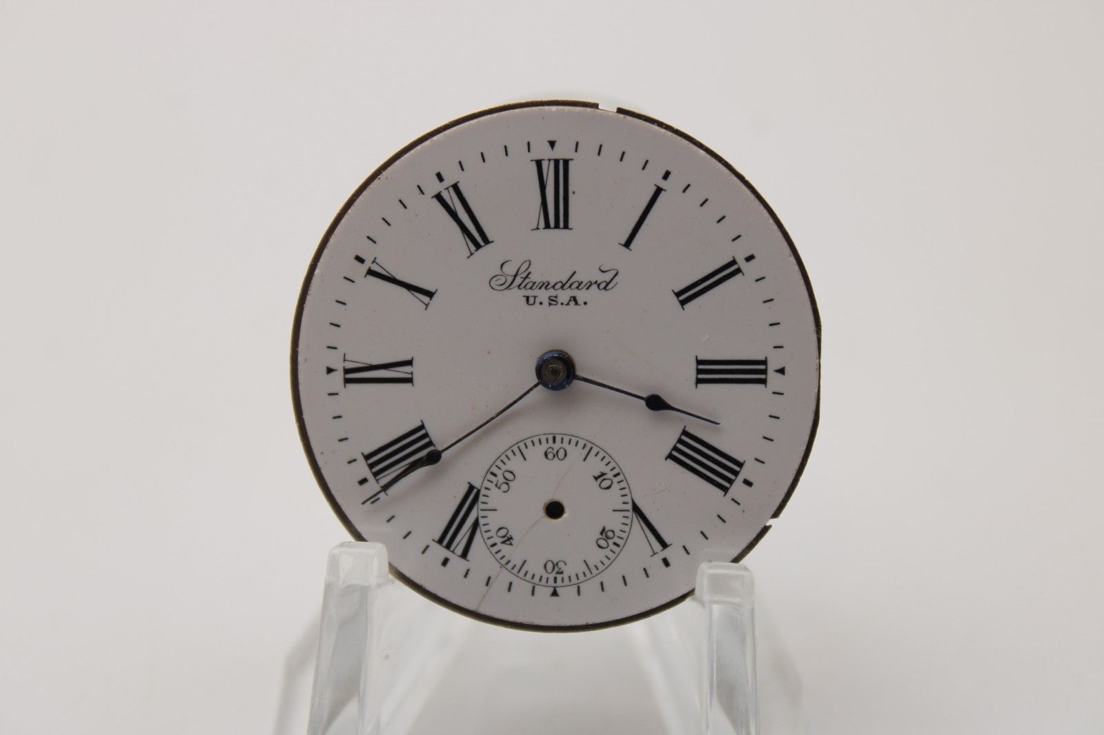1908 NEW YORK STANDARD POCKET WATCH MOVEMENT 7241230 GRADE: 144 6s 7j (FP3)