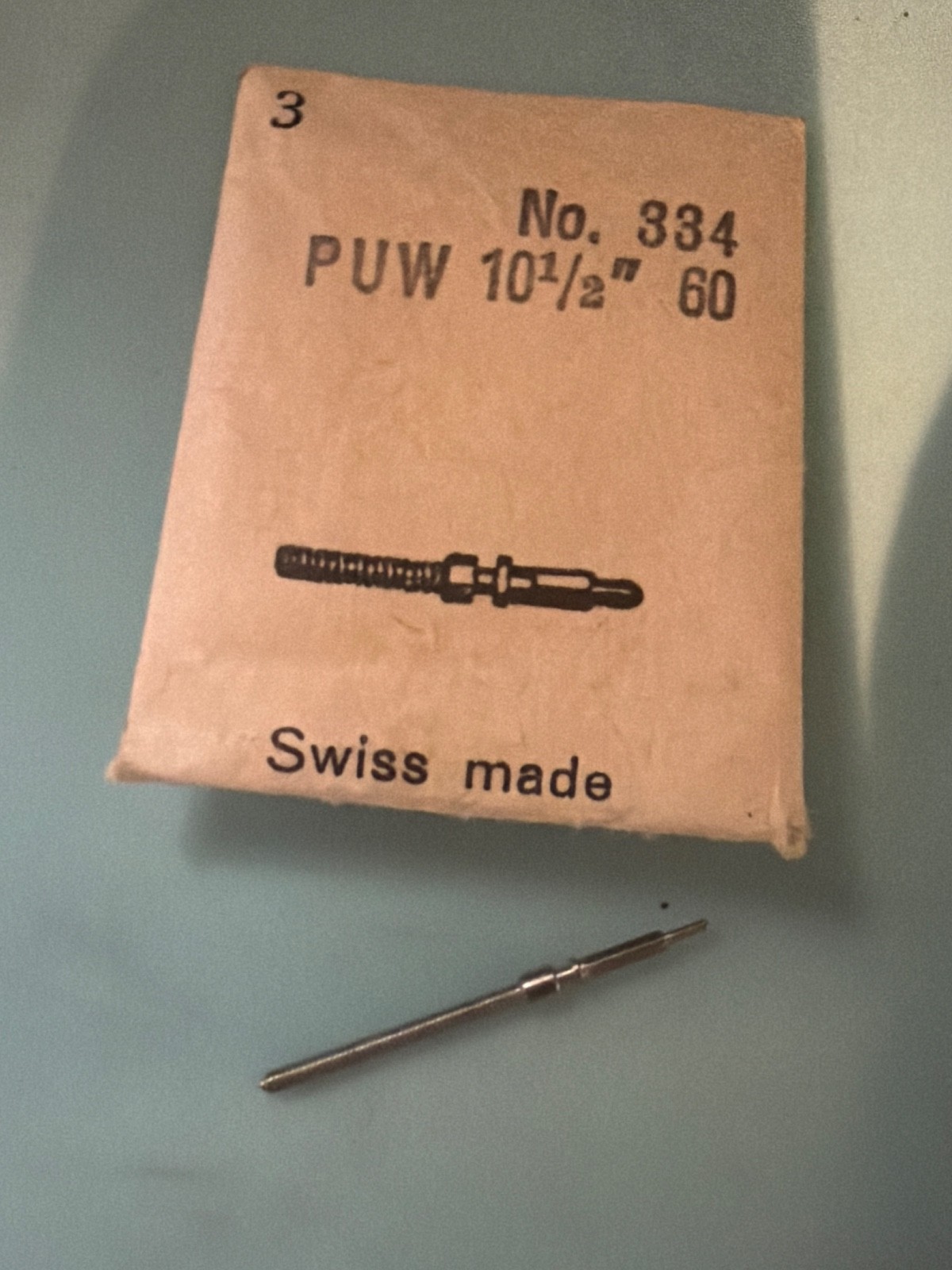 Winding Stem Various Calibers NOS (1) Stem OMEGA – PUW – VALJOUX – PESEUX – MIDO