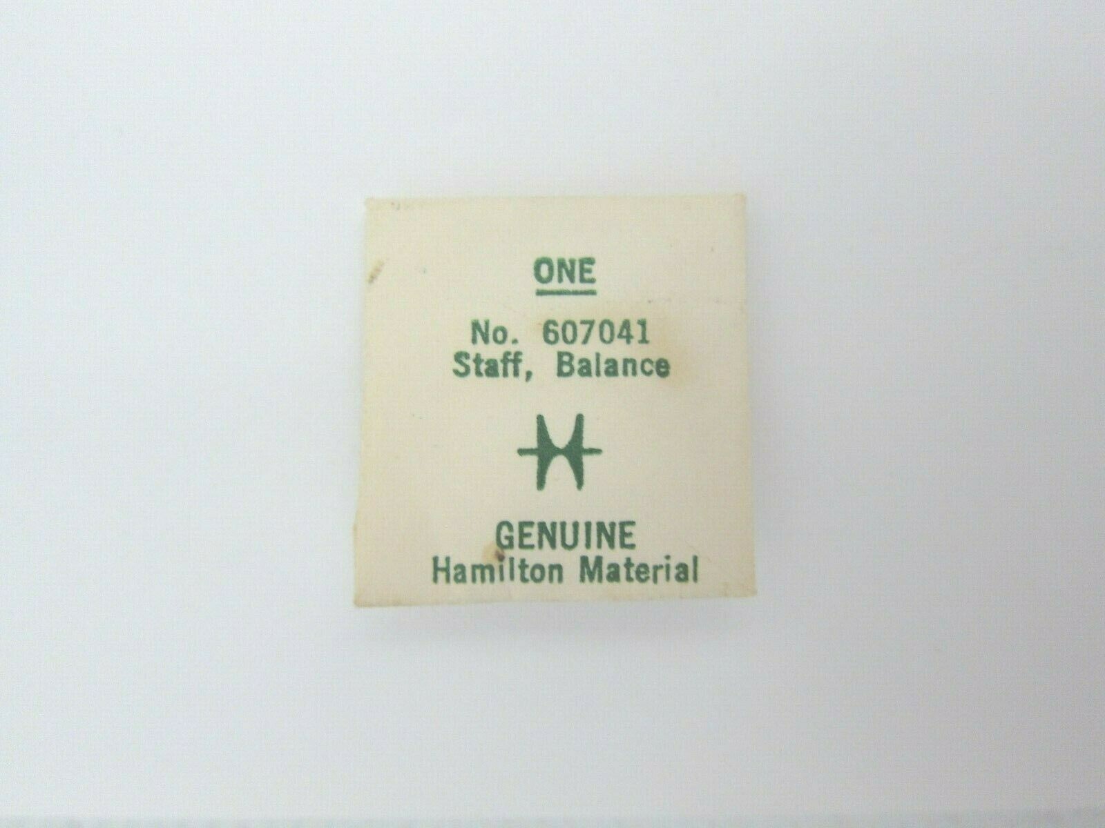 Hamilton Balance staff 607041 NOS