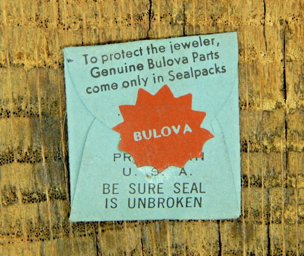 Genuine Bulova 10CRACD Hour Wheel Part 599 Watch Part NEW OLD STOCK