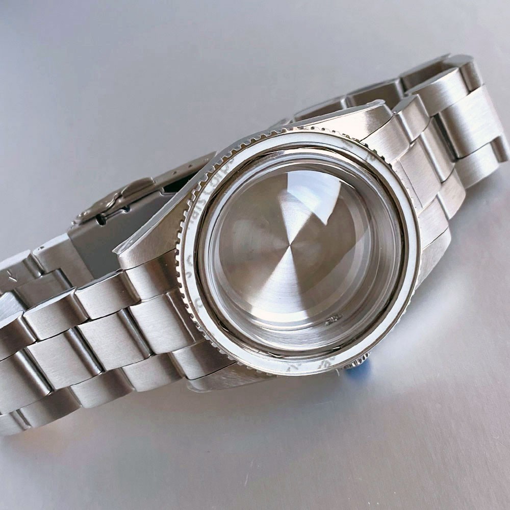 High quality 38mm Bow Sapphire glass Watch Case For Japan NH34A NH35A ETA2824