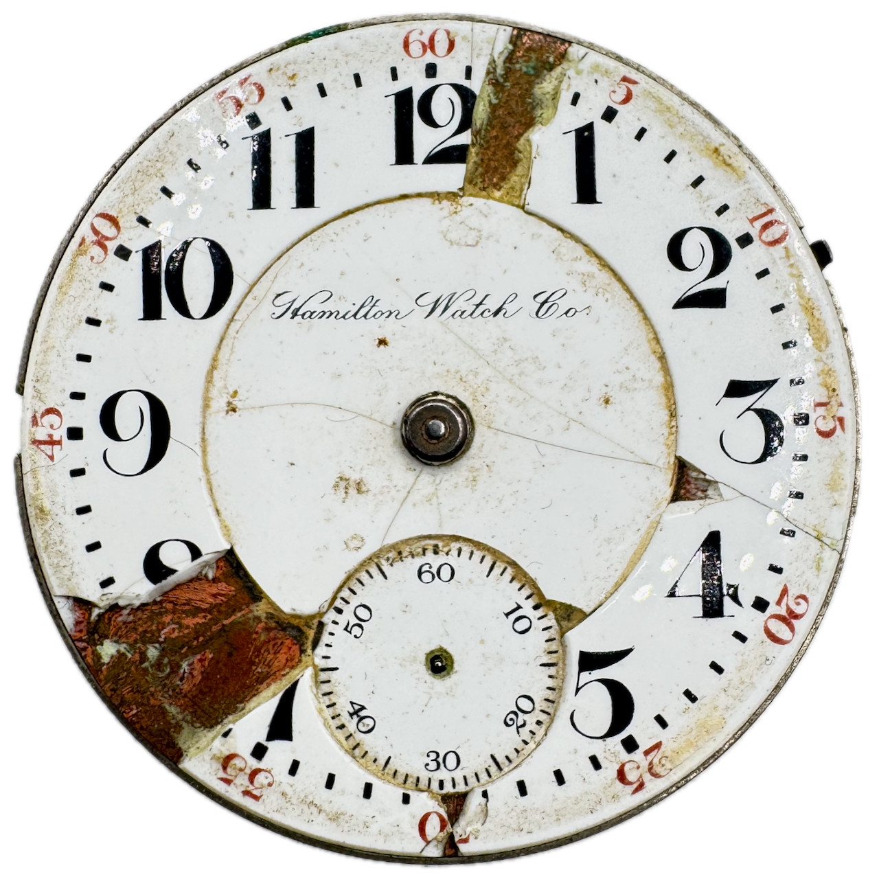 Antique 18s 1906 Hamilton 21j Mechanical Railroad Pocket Watch Movement 940 USA