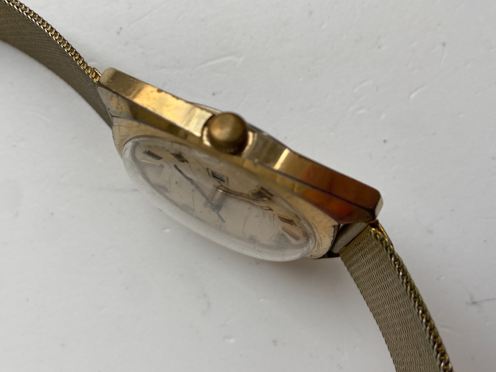 VINTAGE MEN WRIST WATCH SALE FOR PARTS TIMEX 1972 KELTON AUTOMATIC GREAT BRITAIN
