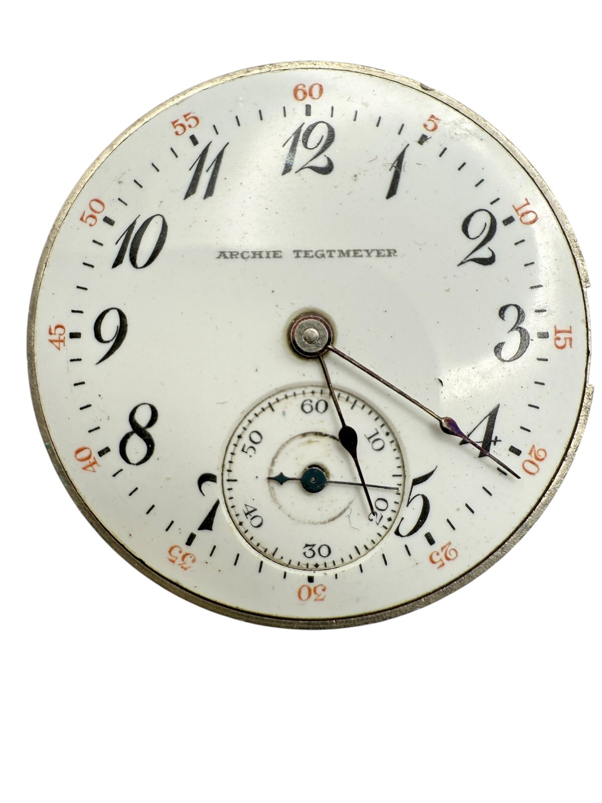 Running Antique 1905 0s 11j Illinois Grade 33 Pocket Watch Movement
