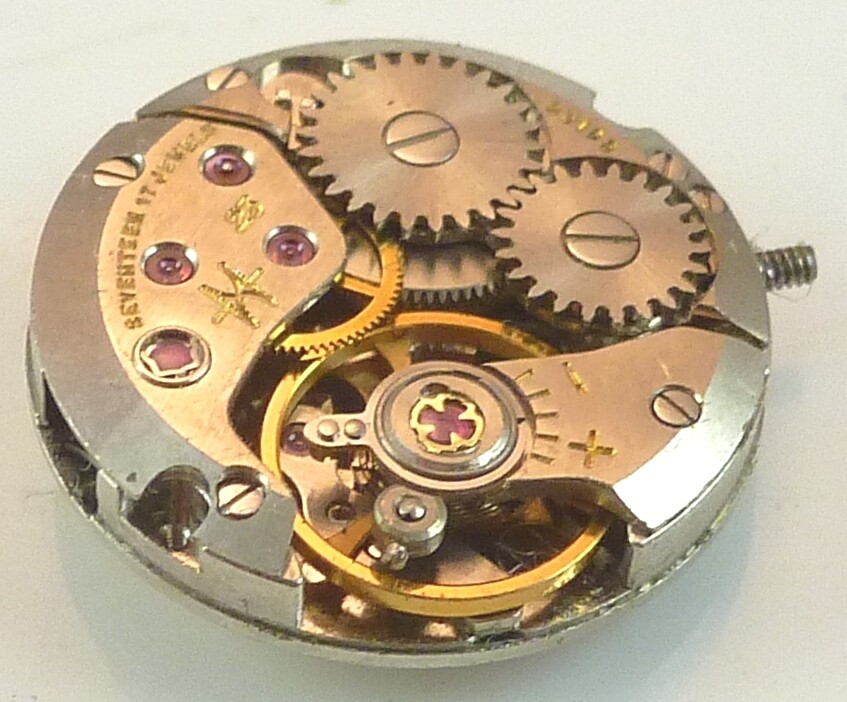 Vintage Huguenin 23 Mechanical Wristwatch Movement – Parts / Repair