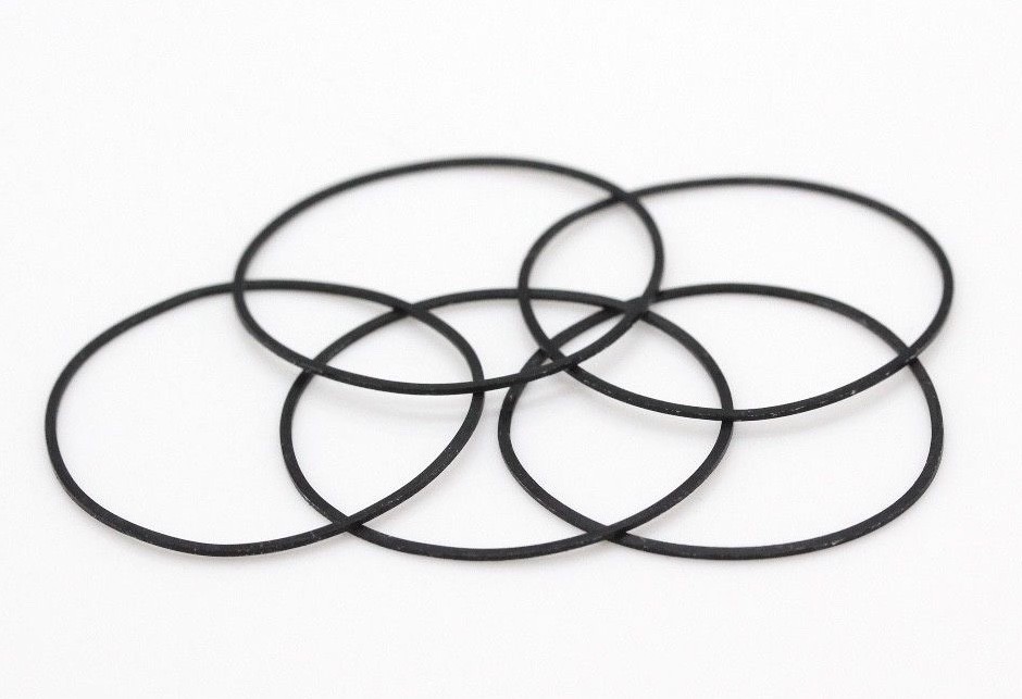 New Case Back Flat Gasket For Seiko Automatic 6138 300X Chronograph Replace