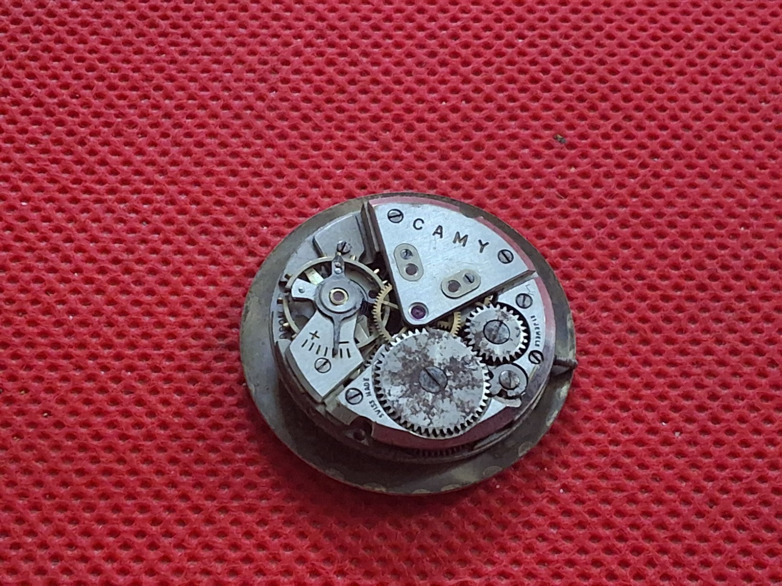 Vintage CAMY 21 Jewels Manual Wind Wrist Watch Running Movements Swiss Made.