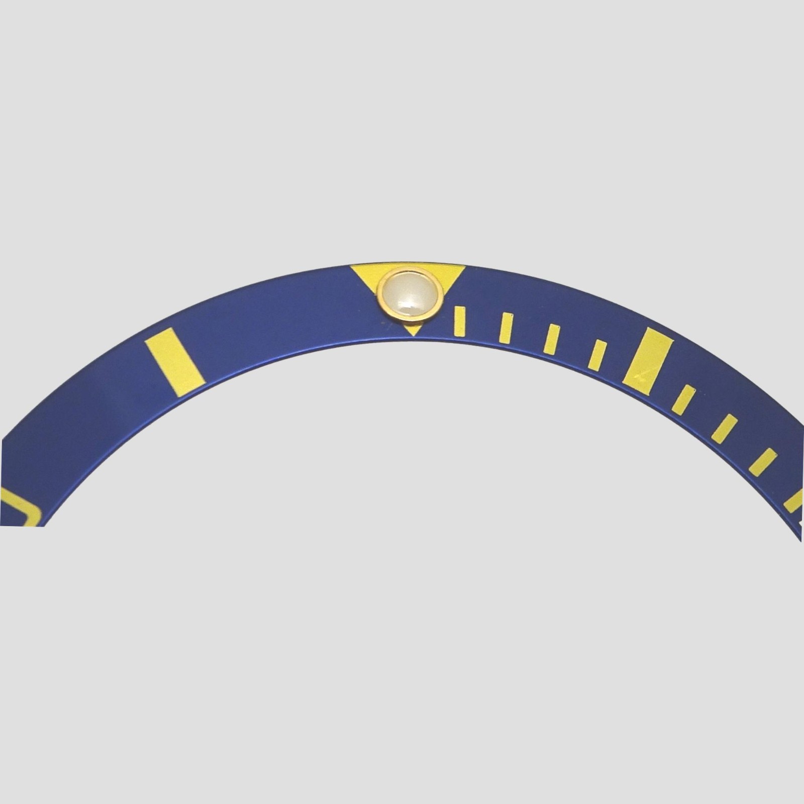 Rolex Submariner 16810 16618 16808 Blue Gold Watch Bezel Luminova Insert Part