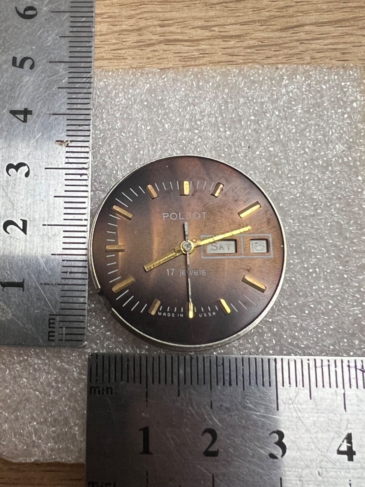 VINTAGE USSR Made POLJOT Watch Movement Cal. 2628.H