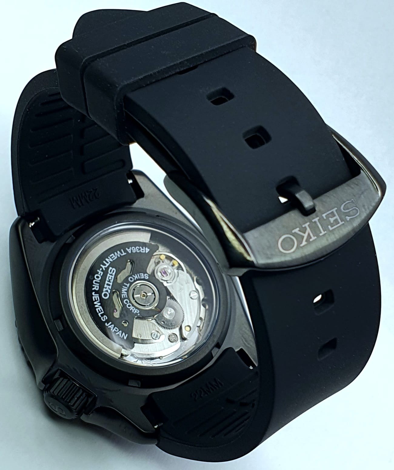 SKX007 Stealth Seiko Automatic Divers Watch