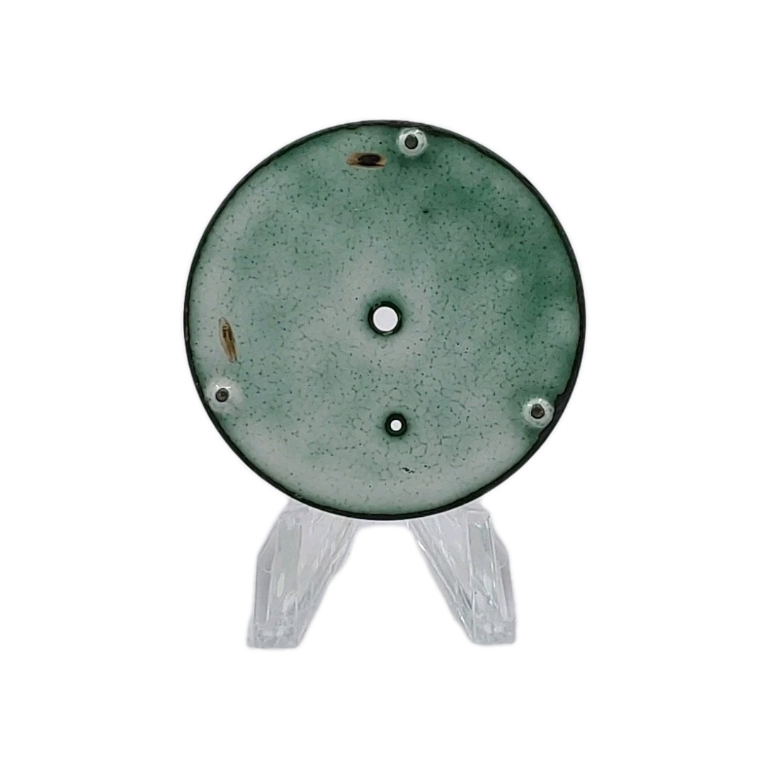 Waltham 43.3mm Sunk Enamel Pocket Watch Dial Only 1548