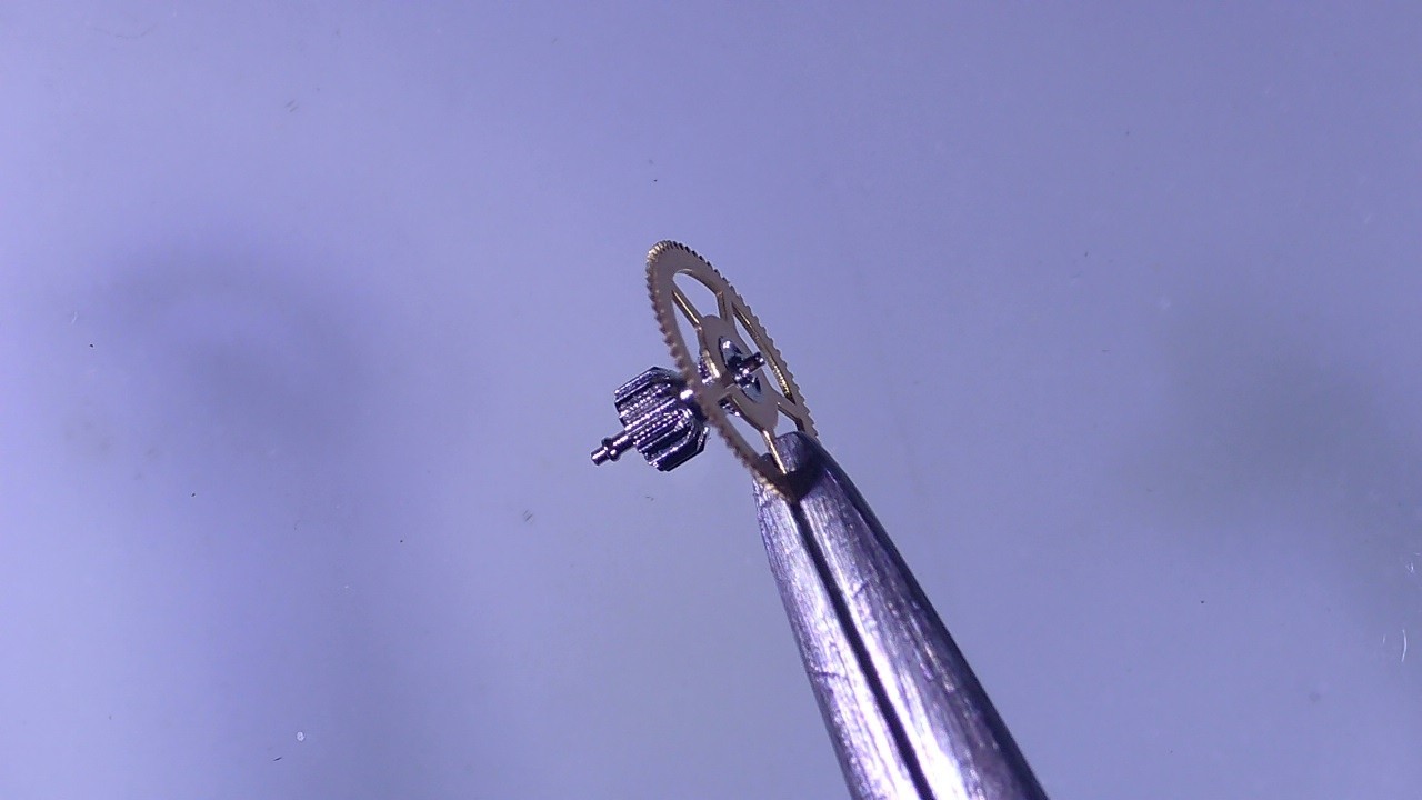 ETA Intermediate Wheel for Watch ETA 2640 Derivatives Part 203, Brass Steel