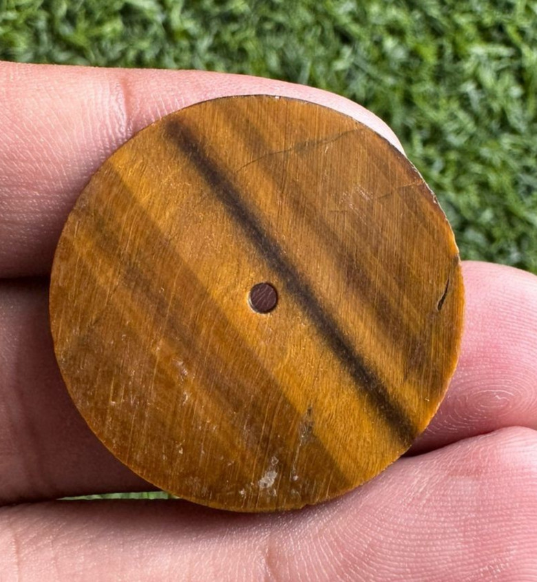 tiger eye Watch Dial Blank Handmade Dial for 31 mm-1.5 mm GMC-1160w