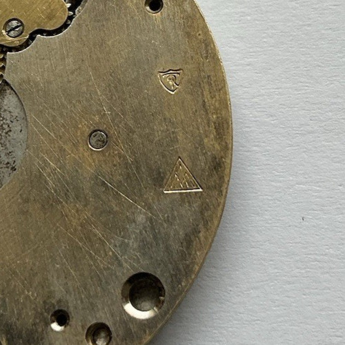 Vintage 17Ligne Brunvil / Michel 510 / Incomplete Watch movement for parts