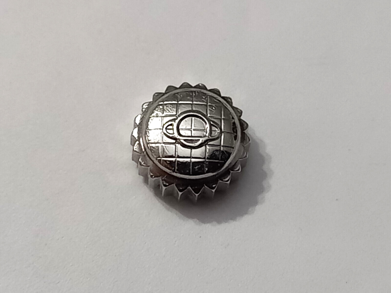 Rare 1960’s 6.3 mm / 0.9 mm / Crosshatched Crown For ENICAR SHERPA Diver Watches