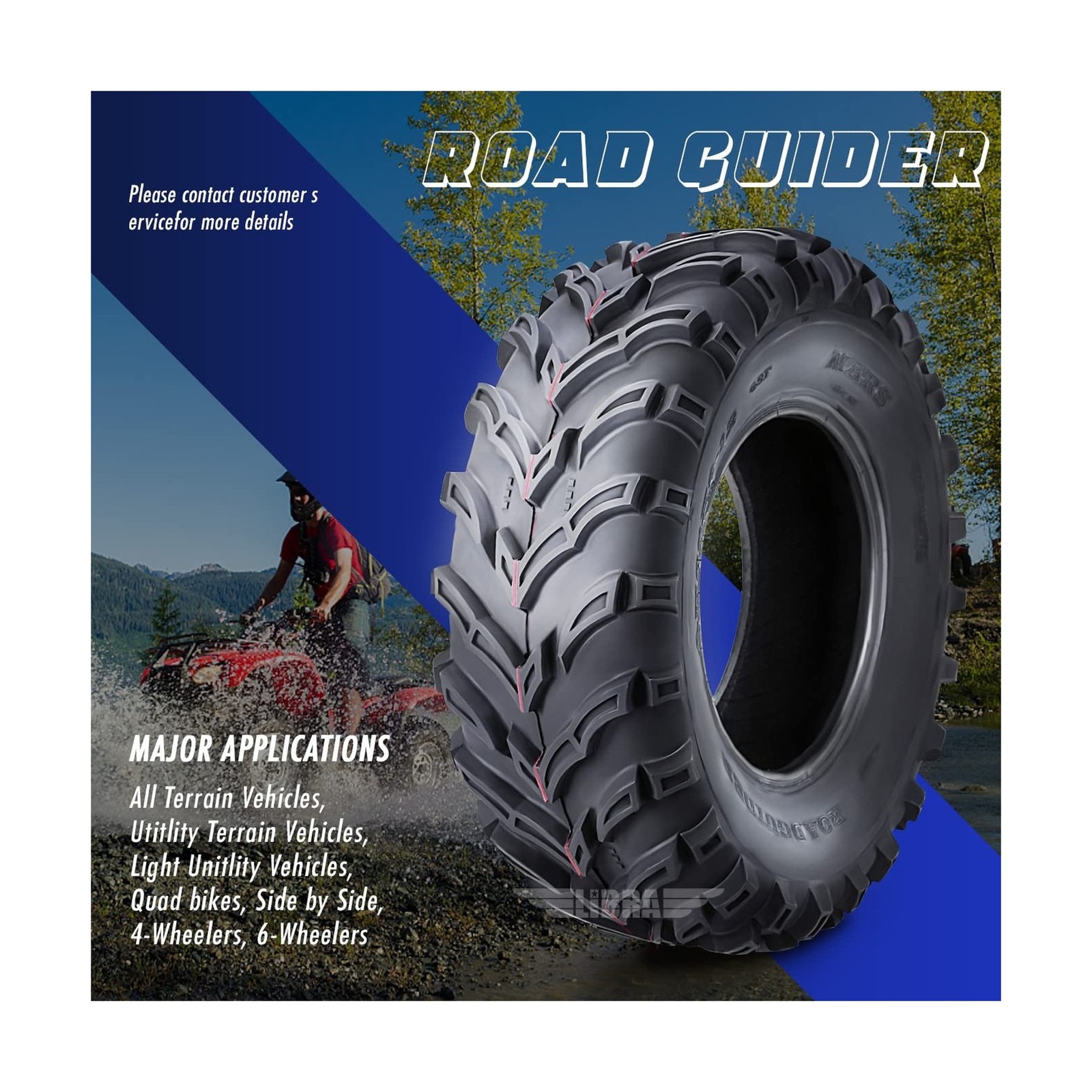 ROADGUIDER 2 New ATV/UTV Tires 26×9-12 26x9x12 6PR 10275