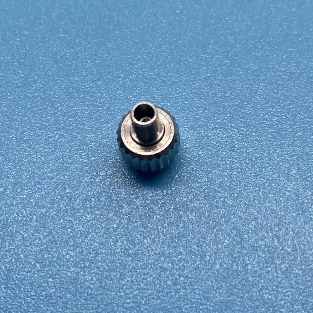 Replace For Omega Seamaster 300 Watch Crown Repair Parts Silver Stainless 5.5mm