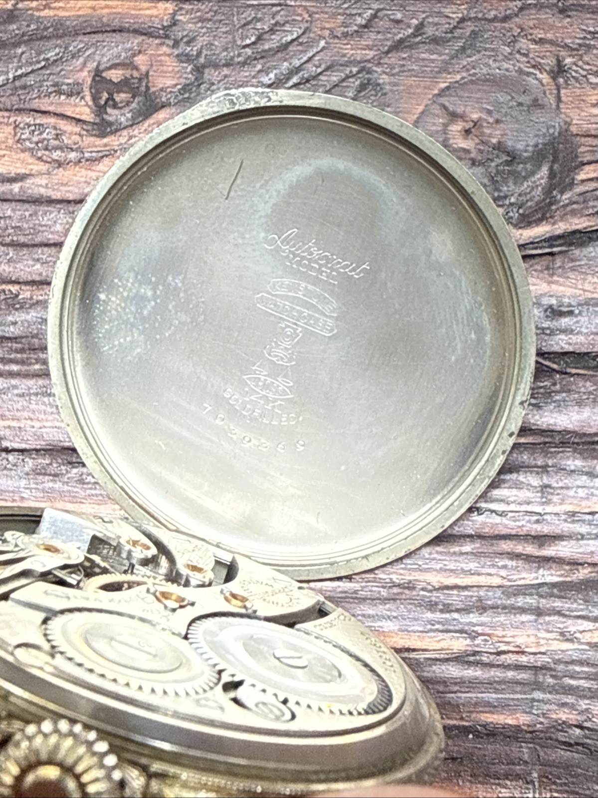 1925 Illinois Model 3 Grade Autocrat 17J 12s Pocket Watch Movement – Running