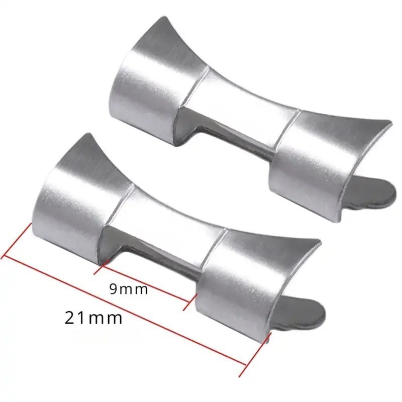 2pcs New Watch Bracelet Curved End Links for Seiko Skx009 Skx007 Jubilee Oyster