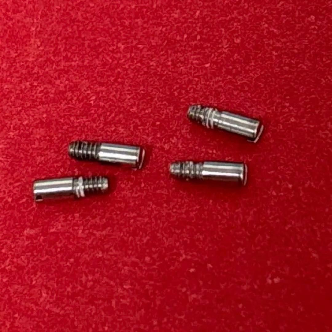 HERMES Clipper Side Polish Link Watch Band Bracelet 12mm 4 set Genuine
