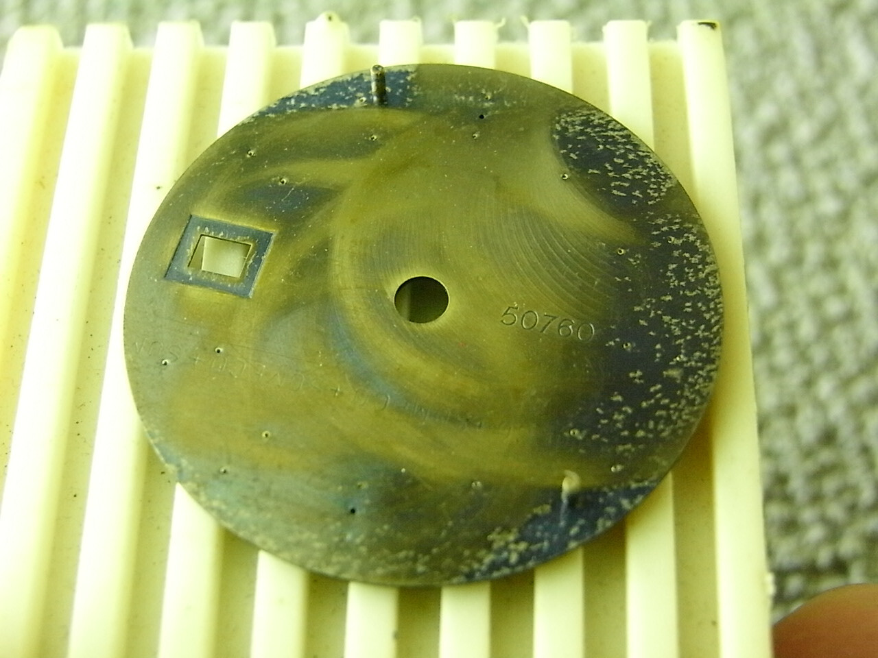 OLD UNUSED TISSOT SEASTAR DARK BLUE AUTOMATIC WATCH DIAL 28.5MM
