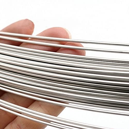 1PC 10M Stainless Steel Spring Wire Rope – Hard Wire 0.3-3MM (1.2MM)