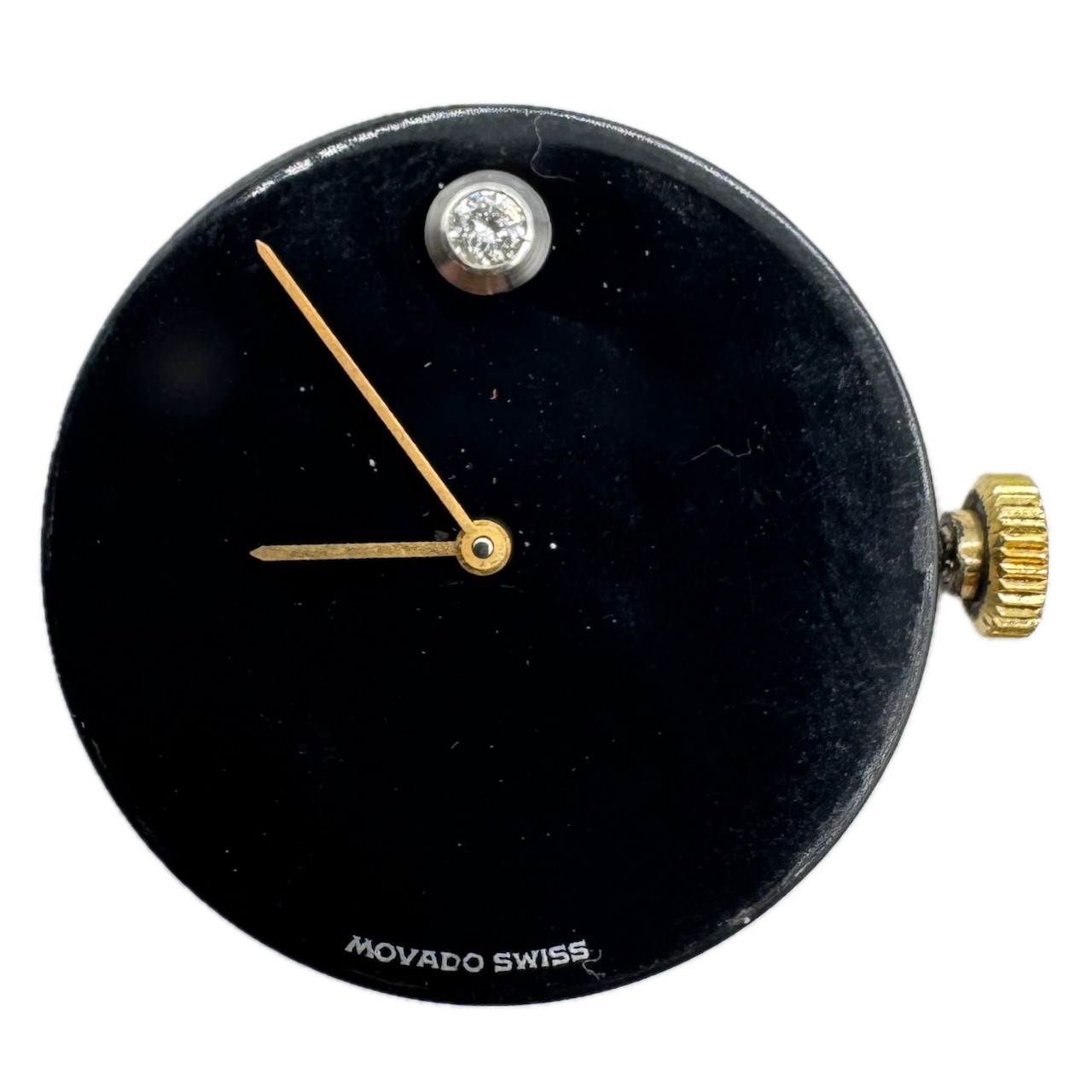 Vintage Movado Museum Diamond 17J Mechanical Ladies Wristwatch Movement H 10