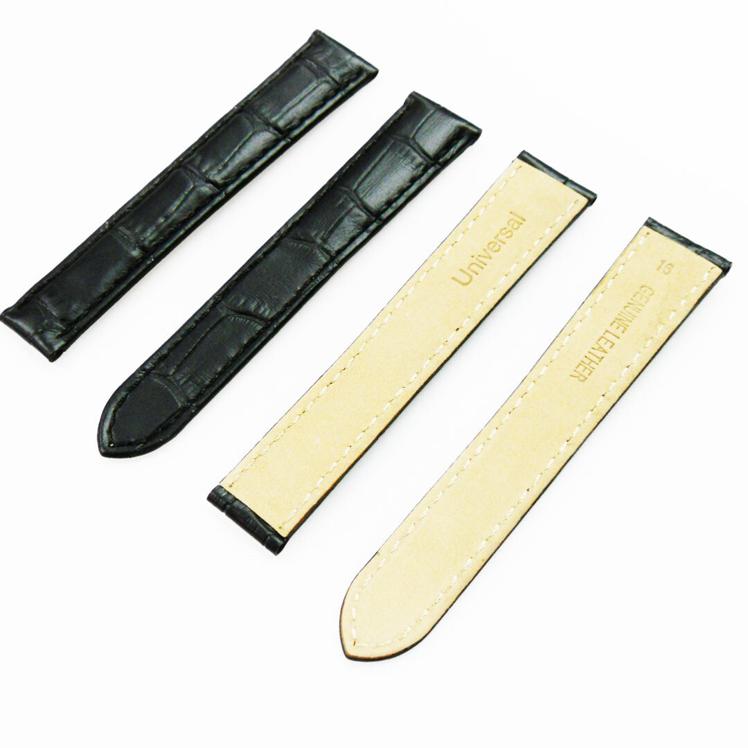 Watch Band Genuine Leather Alligator Grain (PADDED) Cartier Watch 16X14MM