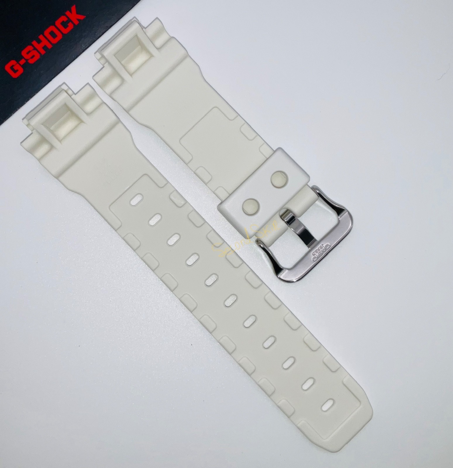 Genuine Casio White Watch Band DW-5600FS-7 DW-5600WB-7 DW-6900MR-7 G-5600A-7
