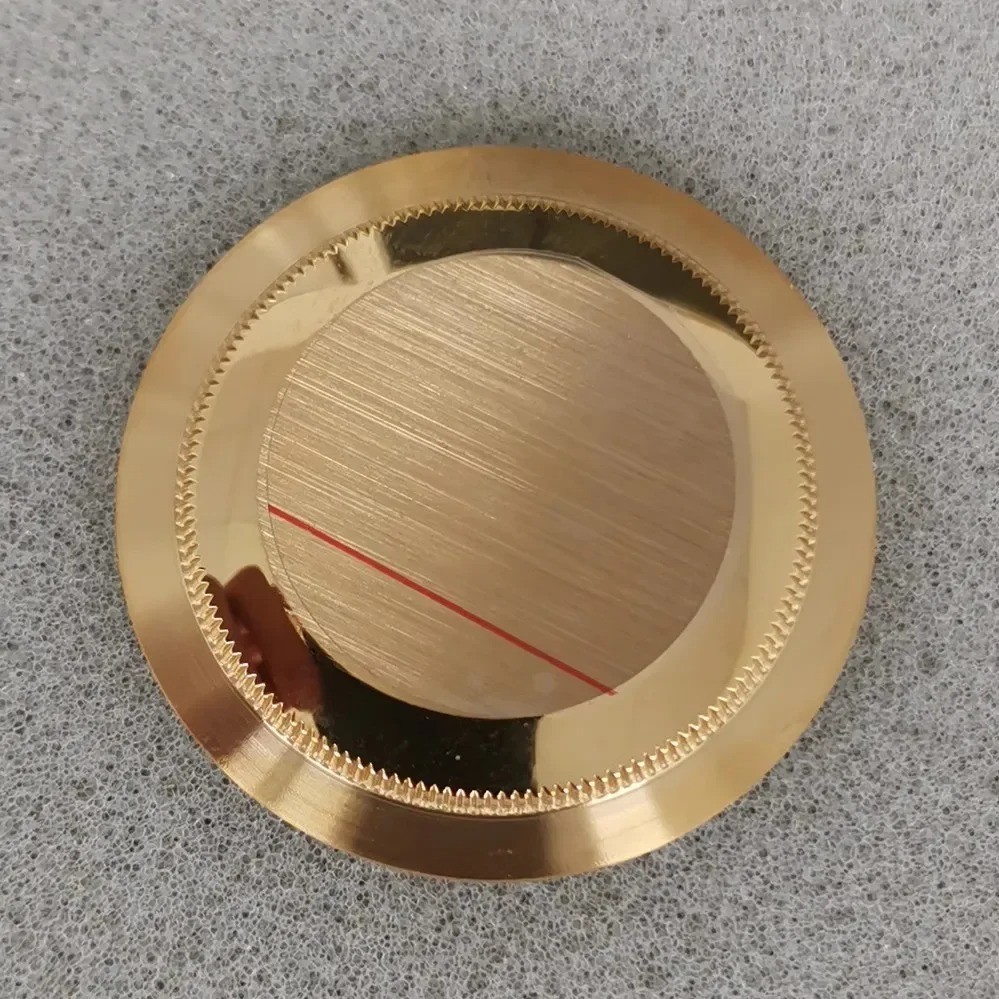 Stainless Steel Case Back Cover Bottom Watch Mod Parts For 40mm SUB & 39mm Case