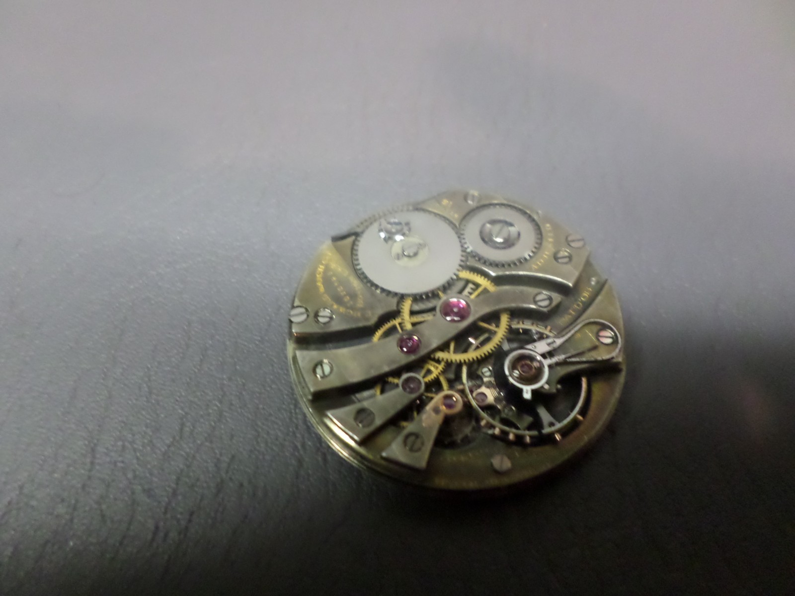 16 S HOWARD POCKET WATCH MOVEMENT 21 JEWEL W/ BOX – 5 POSITION – ADJUSTED