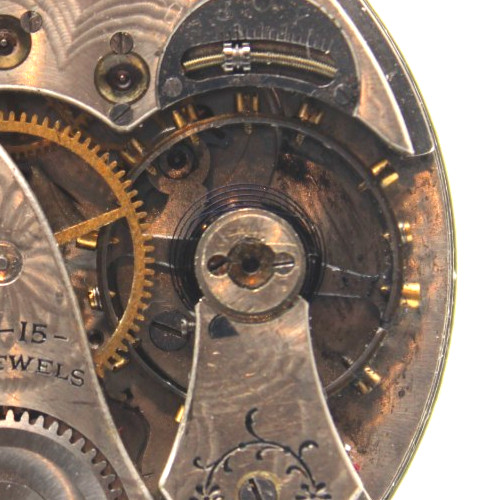 1915 ELGIN POCKET WATCH MOVEMENT 18360310 GRADE 315 12s 15j (QI)