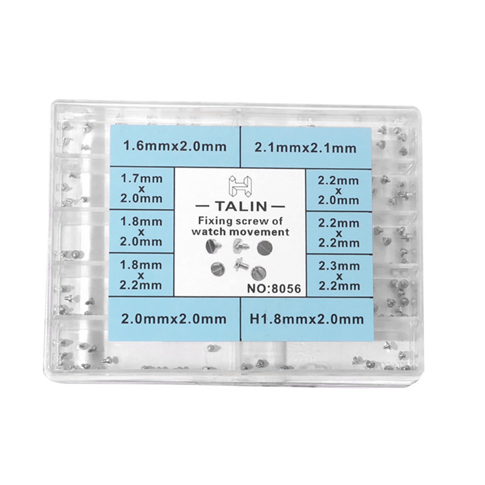 1 Box Watch Movement Securing Fixing Screw For ETA 2836 2824-2 8200 NH35 Watch A