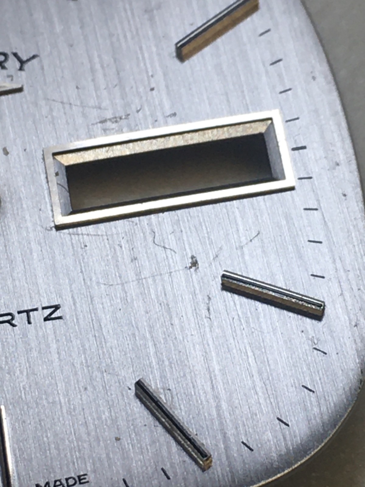 Rotary Vintage Wrist Watch White Dial New Old Stock Cal ESA 952.121 Mark on Dial