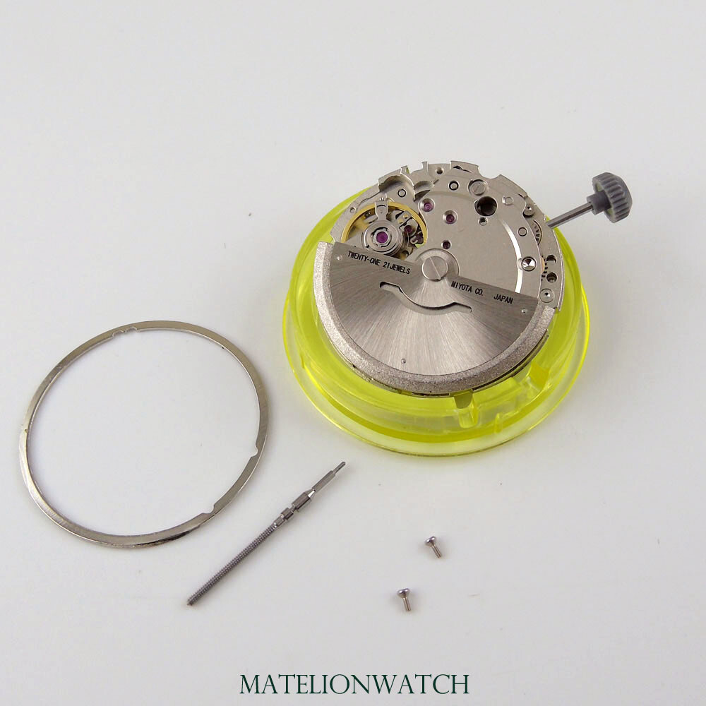 Miyota 8215 automatic movement parts date High Accuracy 21 jewels No Hacking