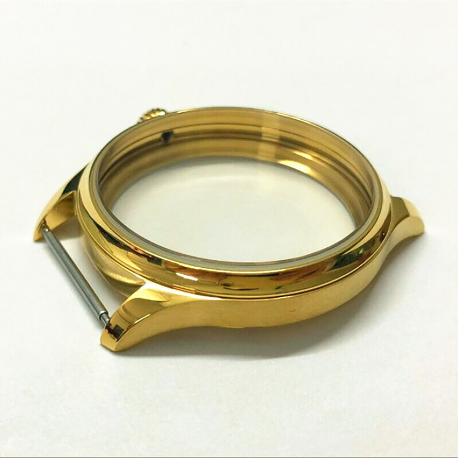 18K Gold 44mm 316L Stainless Steel Watch Case for ETA 6497/6498 ST36 Movement