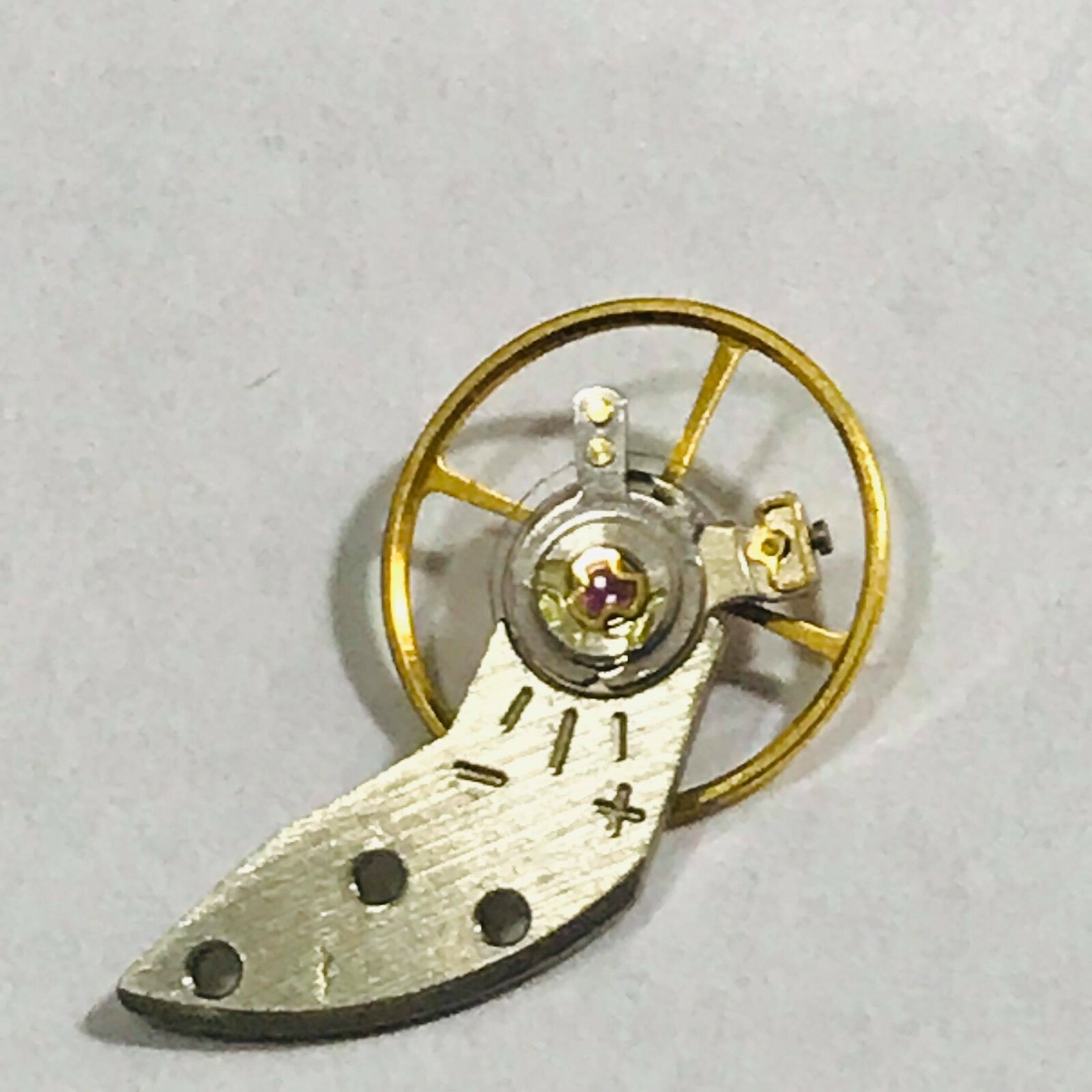 Seiko 6309A balance wheel with cock – Seiko , 6309A complete balance