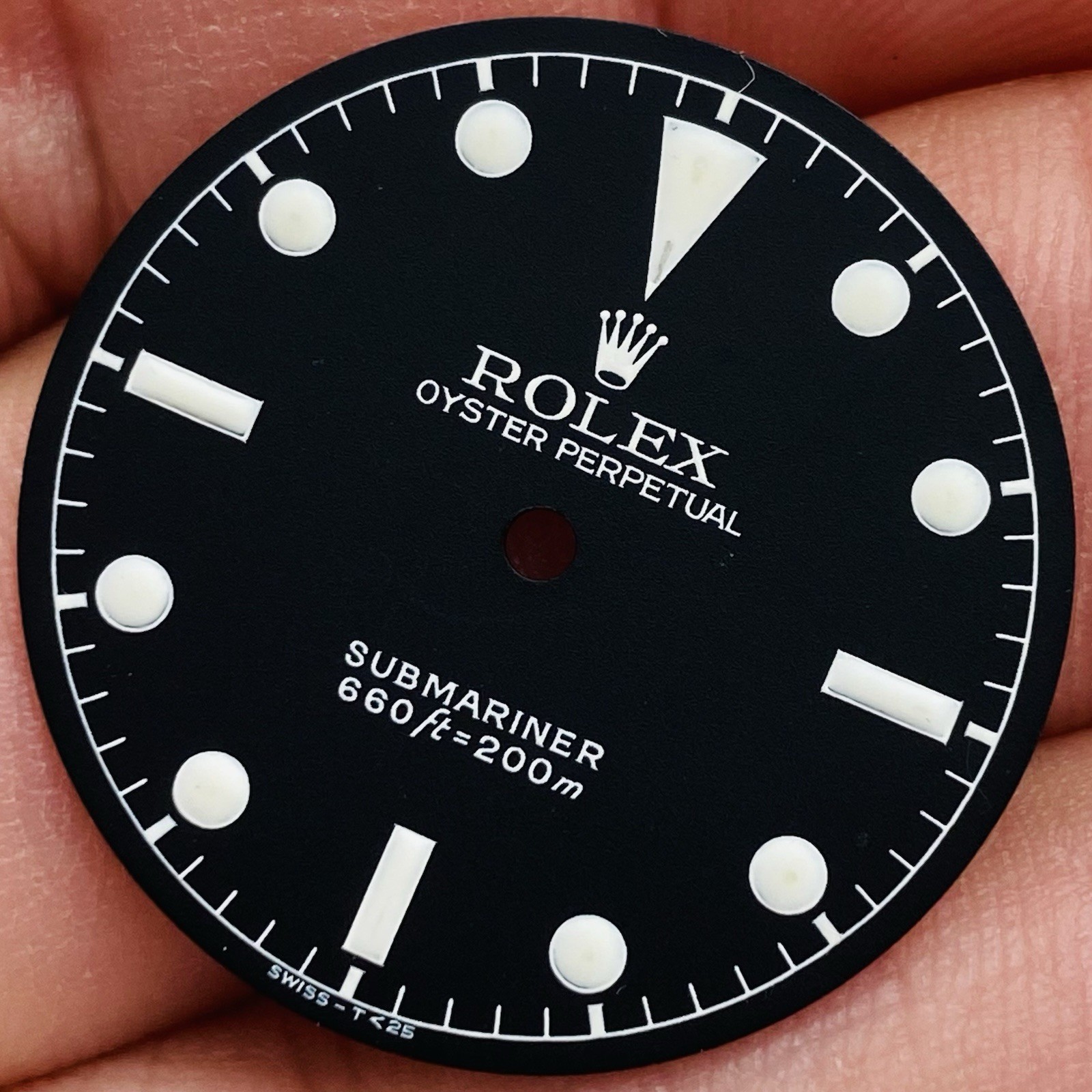 Rolex Service Dial For Submariner No Date Model Ref 5510 & 5512