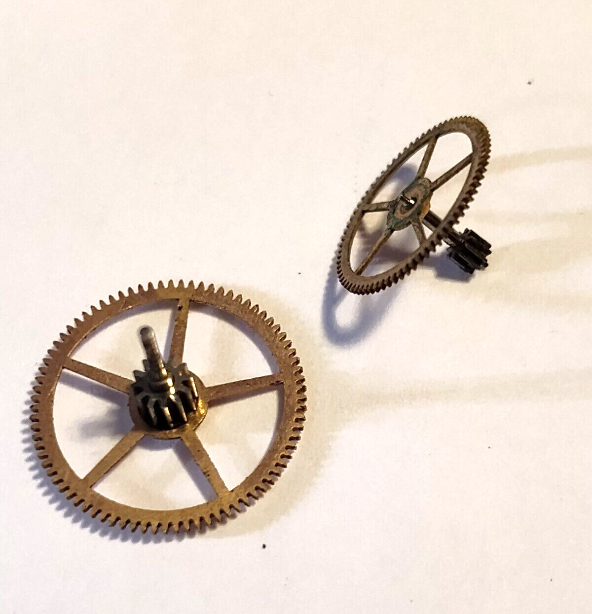 ILLINOIS 16 SIZE POCKETWATCH CENTER + THIRD WHEEL 1524-1496 —– ITEM 1