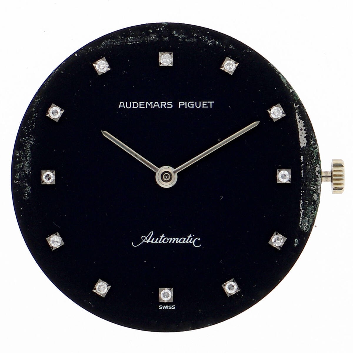 AUDEMARS PIGUET Automatic Movement Cal.K2121 Watch parts Black Dial Junk item