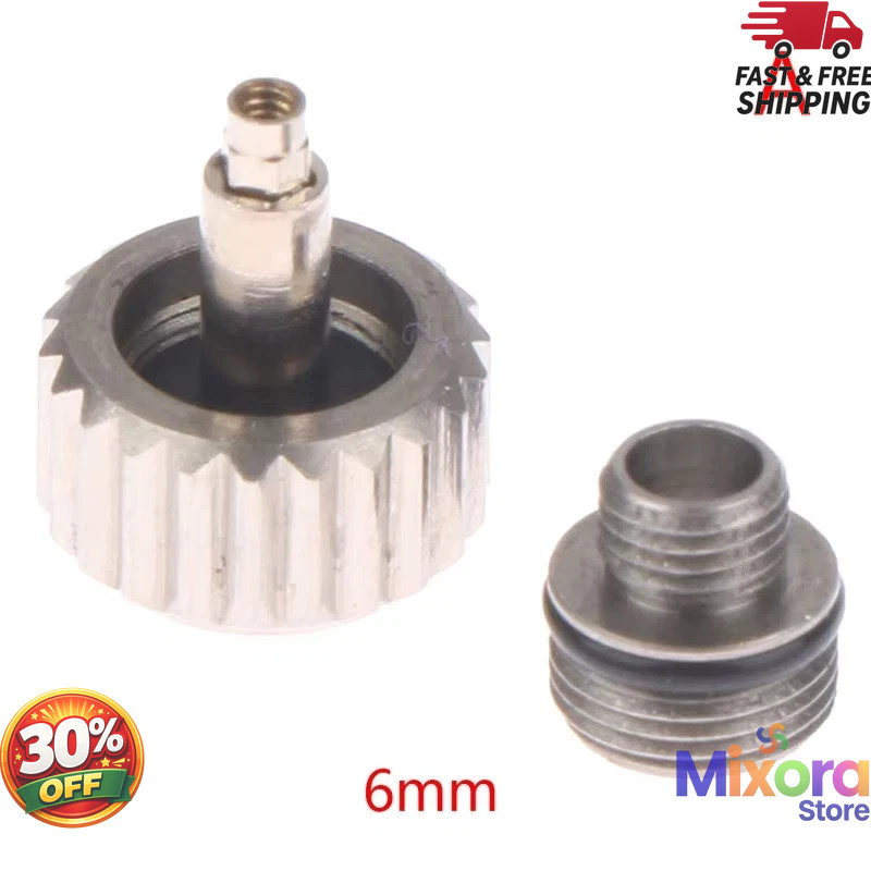 1Pc 5.3Mm/6Mm for Rolex Watch Crowns Watch Replacement Assorted Repair Tool